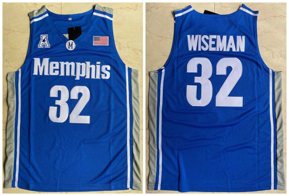 Memphis Tigers 32 James Wiseman Blue College Basketball Jersey,We sell and wholesale Memphis Tigers 32 James Wiseman Blue College Basketball Jersey on line form chian!